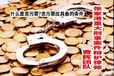 什么是贪污罪？贪污罪应具备的条件？_张家港律师曹辉团队" 