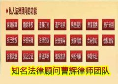 优秀私人法律顾问能为您做什么